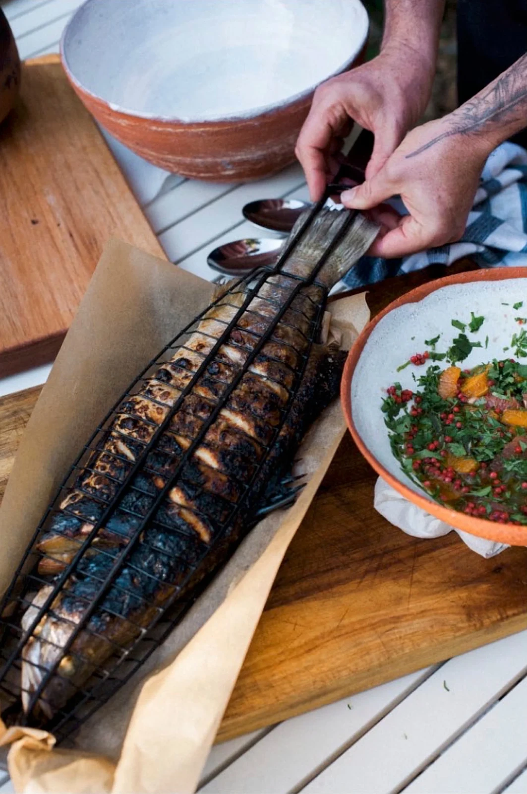 Cook A Plate For A Mate with Adam Goodes & Jason Roberts — photograph 4